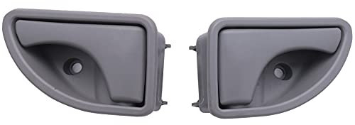 Compasty PoignéE de Porte IntéRieure Gauche Droite pour 1997-2019 Kangoo & 1997-2003 Twingo 8200247802 8200247803