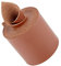 GORGECRAFT 79 Lange 2.8 breite Mattbraune Lederriemen 2 mm Dick Flache Flechtschnurstreifen Leder-Spitzenabstreifer Rolle Basteln Haustierhalsbänder Kleidung Gürtel Schlüsselanhänger Einseitiges