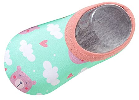 riou Zapatos de Agua para Niños y Niñas,Escarpines Piscina Niña Antideslizante Secado Rápido Calcetines de Natación Zapatillas de Piscina Descalzo Unisex Bebé Verano Playa Surf Calzado