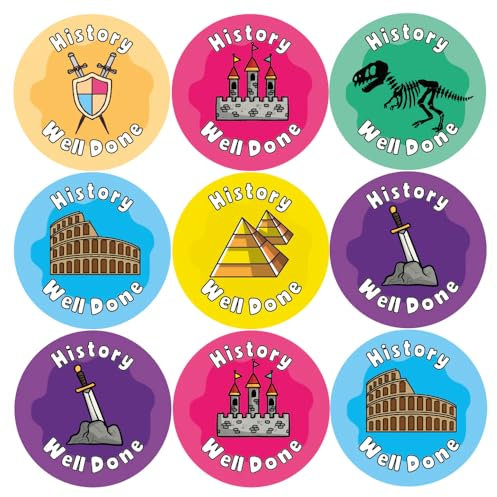 Well Done Subject Stickers (History)