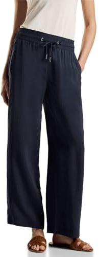 Street One Damen Cupro Wide Leg Hose A377878