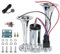 NEWFUN Druckluft Hupe 12v, Lufthorn, Lkw Horn, Train Horn, Doppelrohr Horn, Chrom Zink Dual Trumpet Air Horn mit Kompressor für Alle 12V Fahrzeuge LKW Zug Auto Van Boot Motorrad usw, Silbrig