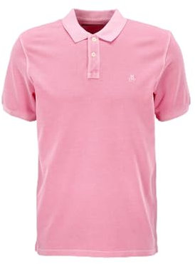 Marc OߴPolo Polo de Manga Corta de algodón orgánico Hombre Regular Fit, Rosa (Scandi Rose), M