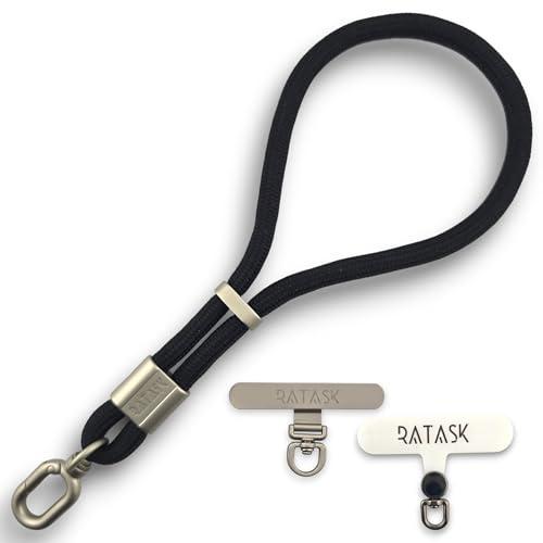 RATASK Adjustable Wrist Strap Lanyard, Rope Lanyard Wrist Strap for Mobile Phones, Cameras, Keyring, Keychain,Mobile Accessory Pendant