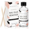 Makartt Dissolvant de colle à ongles, avec pinceau, 30 ml, pour faux ongles, professionnel, sans acétone, pour faux ongles