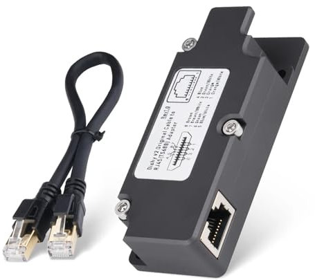 Solución Red Flexible con Adaptador Ethernet Velocidad Adecuada para Longitudes Cable Variada