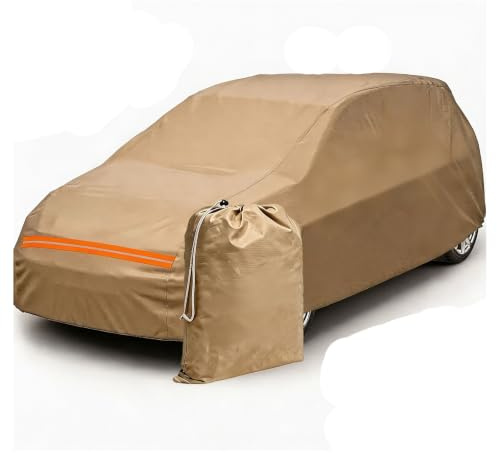 Autoabdeckung Kombi Wasserdicht Vollgarage Autoplane Auto Abdeckplane Auto Garage Wetterfest 100% Wasserdicht Autohülle Autoplane für A4 Avant, Volvo V60, BMW 3er Touring, Passat/Estate, Corolla
