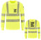 AYKRM XXL Custom High Vis Long Sleeve Shirt for Men Women