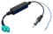 Rfeeuubft Double Fakra Car Radio Antenna Adapter Fakra Plug Vehicle Aerial Stereos FM Navigation Connector Cable