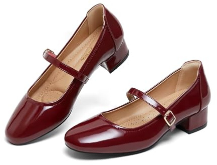 hingswink Mary Jane-skor, 5 cm, pumps, klackar, finskor
