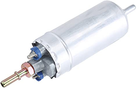 Tbest 0580464075 Fuel Pump 12V External Fuel Pump Electric 5 Bar 150L H Aluminum Alloy High Pressure Universal Replacement for Car Truck SUV Van