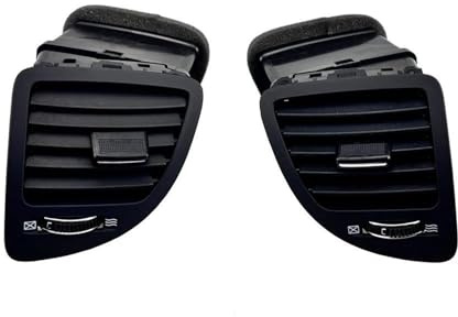 Para Kia Para Sportage 2005-2009 Rejillas De Ventilación Del Aire Acondicionado Del Panel De Instrumentos(Left-right black)