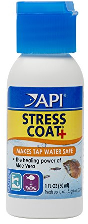 API STRESS COAT Aquarium Water Conditioner 30 ml Bottle