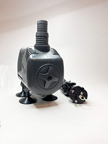 Zimmerbrunnenpumpe Sicce Syncra Silent 2.5 Wasserpumpe (40W, 2400 l/h, 2,4 m Förderhöhe), hochwertige Qualitätspumpe aus Italien, Pumpe für Ihren Zimmerbrunnen