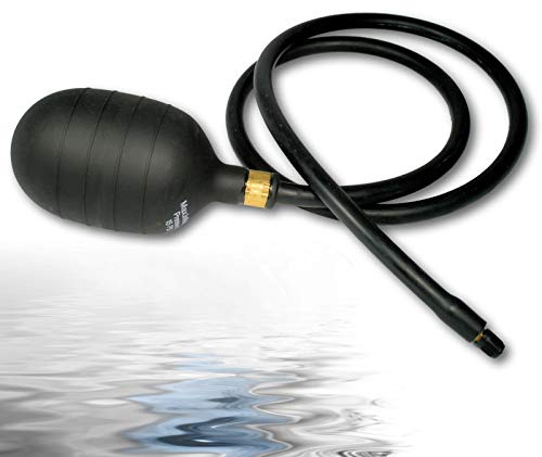 Drexl Absperrblase kurz 100 mm Ø für Rohre 90-110mm mit Reifenventiladapter | Rohrdichtkissen Pipeplug zur sicheren Abdichtung von Kanälen und Rohrleitungen für Prüf-, Wartungs- und Reinigungsarbeiten.