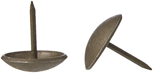 Sysfix 3312023 100er Pack Polsternägel, Tapeziernägel, 20 mm, Eisen, bronzefarben