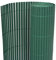 vidaXL Clôture de Jardin Double Face Panneau de Clôture Store de Véranda Pare-soleil Brise-vent Parterre de Fleurs Potager PVC 90x300 cm Vert