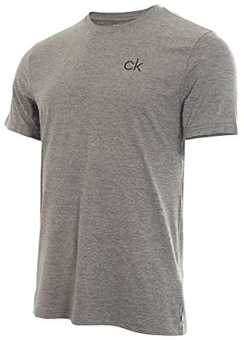 Calvin Klein Mens Newport Tee T-Shirt - Silver - M
