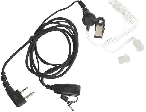 vhbw Oreillette Compatible avec Icom IC-V85, IC-V82 Radio Talkie-walkie
