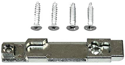 GU Schließblech Schliessplatte UF8-936 oder 8-936 oder auch 8-00936 (8-00936-00-0-1) incl. SN-TEC Montagematerial