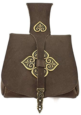 Vehi Mercatus Mittelalterliche Birka Tasche Braun