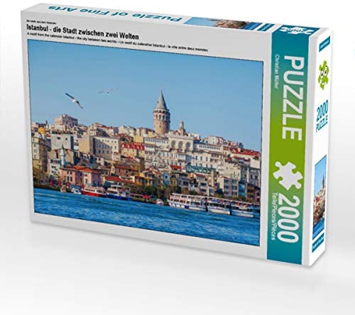 CALVENDO Puzzle EIN Motiv aus dem Kalender Istanbul - die Stadt zwischen Zwei Welten 2000 Teile Puzzle quer | 2000 Teile Lege-Größe 90 x 67 cm Foto-Puzzle für glückliche Stunden