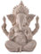 POFET Farbton Sandstein Ganesha Buddha Elefant Statue Skulptur Handgemachte Figur Buddha Statue Sculpture Elephant Statue Figure