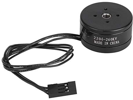 Drones sin escobillas Motor, Outdoor 260KV sin escobillas Motor para Camera Gimbal RC Drones Accessory(2204-260KV),