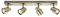 Quad GU10 Spotlight Bar in Antique Brass