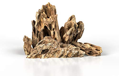 ARKA mySCAPE-Rocks Dragon - 10-30 cm / 1 kg - Drachenstein - Natur Aquarium Steine für einzigartige Aquascapes im Süßwasser Aquarium & Aufbauten in jedem Terrarium