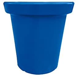 Plast'Up Rotomoulage Pot DE Fleurs Rond XXL Delight 200L Bleu