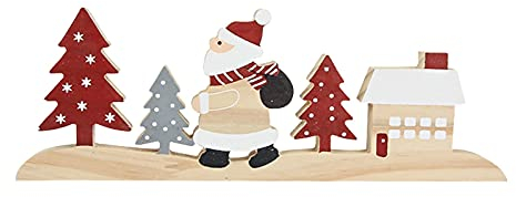 TianWlio Baumschmuck Ornament Urlaub Familie Ornament Personalisierte Weihnachten Xmas Dekoration Christbaumkugel Familie Dekoration & Aufhänger Dino Holz (C, One Size)