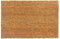 Carpido Fußmatte Kokos 40x60 cm schnittfest - 24mm Kokosmatte Natur, antibakteriell und extrem strapazierfähig - Fußabtreter Fußabstreifer Schmutzfangmatte