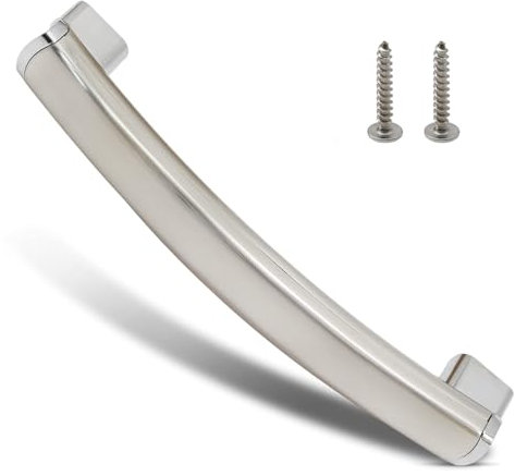 DUZFOREI Upgraded Mircowave Oven Door Handle WB15X10278, Compatible Replacement for General Electric Microwave Oven, Replaces AP5790517, 261300714902, PS8754175