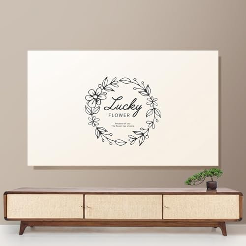 VUT Luxuriöse Technologie-Stoff-tv-staubschutzhülle Für 55-Zoll- Und 65-Zoll-LCD-tv-abdeckungen, Einfache Display-Stoff-tv-Abdeckung(Size:80-85IN,Color:C)