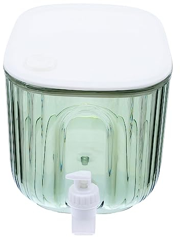 DECHOUS Contenedores De Plástico Botella De Agua Fría Recipientes De Bebidas Para Fiestas Jarra De Vidrio Recipientes Para Bebidas Dispensador De Agua Para El Hogar Bebida Fría Familiar