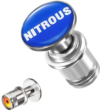 SSyang Fahrzeug Auto Zigarettenanzünder Stecker, 12V Auswurf Auto Zigarettenanzünder Druckknopf, Motorrad Zigarettenanzünder Adapter, für die Meisten Kraftfahrzeuge (Blau)