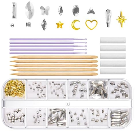 Zuasdvnk Gems für Zähne, Zahnstein Set | Glänzende Zahnschmuck-Edelsteine | künstliche Zähne, Zahndekoration, reflektierender Zahn zum Ausgehen mit Weihnachtszähnen