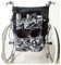 Rollstuhl Armlehnen Tasche, wasserdichte Tragbare Hinten Rollertasche Fünf Rollstuhltaschen Für Rollstuhl, Mobility Scooter, Walker, Rollator Tragezubehör
