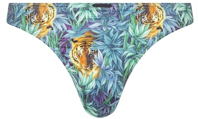 Bruno Banani String Print WILD Thing,Tiger Print,S