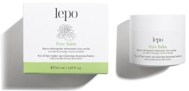 LEPO | Pure Balm Make-up-Entferner Butter 50 ml, Gesichts- und Augenreiniger mit Avocado-Öl und Sheabutter