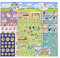 Bluey Stickers XL Super Sticker Set, 7 Sticker Sheets, Metallic and 3D Puffy Stickers, Blue