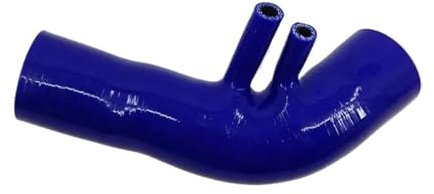 Auto Lufteinlass Für Mini Für Cooper S R52 R53 AT 2002 2003 2004 2005 2006 2007 2008 Oberen Ansaugluftkanal Silikonschlauch Ansaugschlauch(Blau)