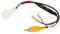 Zerodeko Car Backup Camera Cord with Pin Interface Reliable Rear View Camera Cable for Easy Installation and Stable Signal Transmission