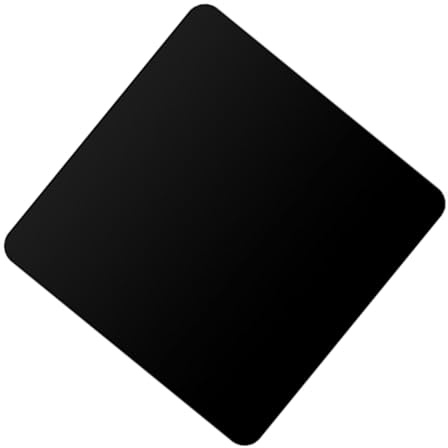Schwarze Hintergrundtafel aus Acryl für Produktfotografie Kleine Objekte