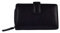 Visconti Damen-Medium Leder Geldbörse/Portmonee Heritage Collection Verpacktes Geschenk 4-farbig - Schwarz, nicht präsent, 15cm x 9.5cm x 3.5cm