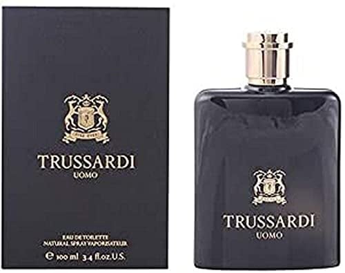 Trussardi Uomo Eau de Toilette Spray for Men, 3.4 Ounce by Trussardi