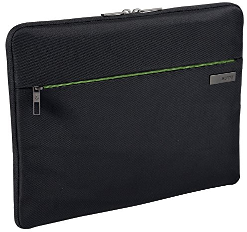 Leitz, Universale Schutzhülle für 15.6 Zoll Laptop, Ultrabook oder Mobilgeräte, Polyester, Complete, Schwarz, 62240095