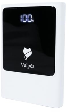 Vulpés PowerBank - Externer Akkupack geeignet für Smartphones | Batterieanzeige | Hohe Sicherheit | Entwickelt in Deutschland (10.000 mAh)