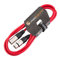 Male to Female XLR Mic Lead/Balanced Microphone/Mic Patch Cable / 7 Colours 2m Red
